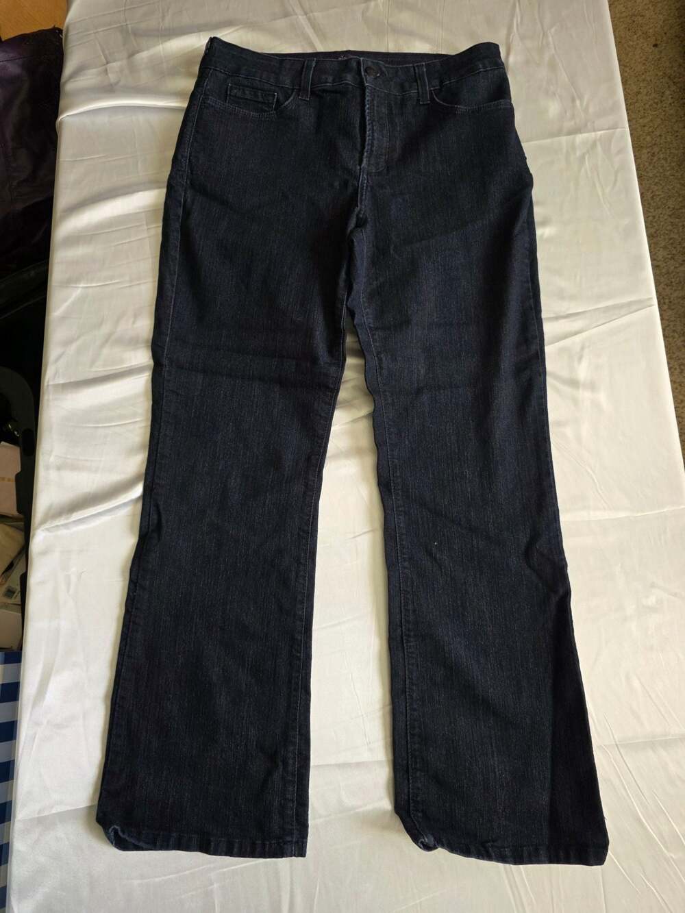 NYDJ Lift Tuck Technology Dark Wash Bootcut Jeans Size 12P